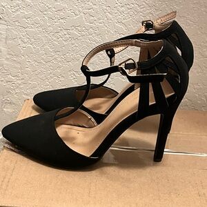Elegant Black Stiletto Heels
